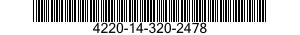4220-14-320-2478  4220143202478 143202478
