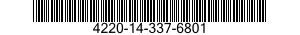 4220-14-337-6801  4220143376801 143376801