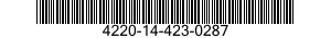 4220-14-423-0287 PISTON REGUL,AIR 4220144230287 144230287