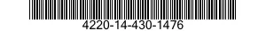 4220-14-430-1476 CYLINDER,AIR,DIVING EQUIPMENT 4220144301476 144301476