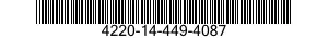 4220-14-449-4087 CORPS DE RACCORDEMT 4220144494087 144494087