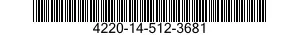 4220-14-512-3681 DIFFUSER,AIR SUPPLY 4220145123681 145123681
