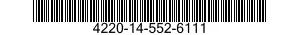4220-14-552-6111 UNDERWEAR,DIVER'S DRY SUIT 4220145526111 145526111
