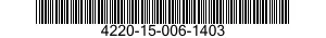 4220-15-006-1403 COVER,INFLATABLE LIFE RAFT 4220150061403 150061403
