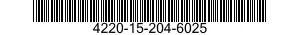 4220-15-204-6025 DIFFUSER,AIR SUPPLY 4220152046025 152046025