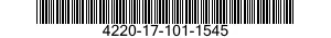 4220-17-101-1545 CONTAINER,LEEFRUIMT 4220171011545 171011545