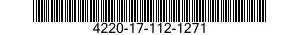 4220-17-112-1271 UNDERWEAR,DIVER'S DRY SUIT 4220171121271 171121271