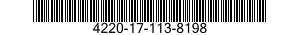 4220-17-113-8198 PROTECTION CAP 4220171138198 171138198