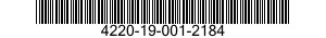 4220-19-001-2184 WEIGHT,DIVERS 4220190012184 190012184