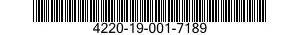 4220-19-001-7189 LIFE RAFT,INFLATABLE 4220190017189 190017189