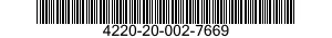 4220-20-002-7669 TRANSFER POD TOP CA 4220200027669 200027669