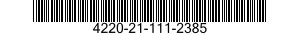 4220-21-111-2385  4220211112385 211112385