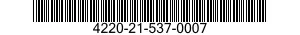 4220-21-537-0007  4220215370007 215370007