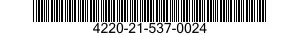4220-21-537-0024  4220215370024 215370024