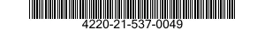 4220-21-537-0049  4220215370049 215370049