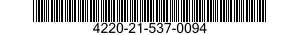 4220-21-537-0094 SPRING HELICAL COMP 4220215370094 215370094