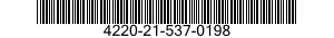4220-21-537-0198  4220215370198 215370198