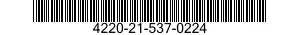 4220-21-537-0224  4220215370224 215370224