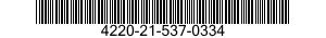 4220-21-537-0334  4220215370334 215370334