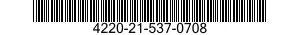 4220-21-537-0708  4220215370708 215370708
