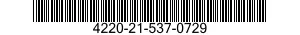 4220-21-537-0729  4220215370729 215370729