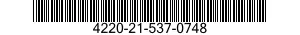4220-21-537-0748  4220215370748 215370748