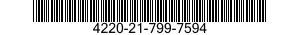 4220-21-799-7594  4220217997594 217997594