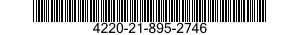 4220-21-895-2746  4220218952746 218952746
