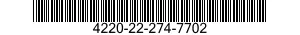 4220-22-274-7702 ADAPTER 4220222747702 222747702