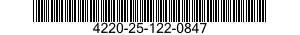 4220-25-122-0847  4220251220847 251220847