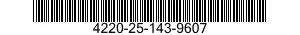 4220-25-143-9607 SEAT,VALVE 4220251439607 251439607