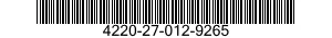 4220-27-012-9265 ADAPTER,QUICK CONNECT AND DISCONNECT 4220270129265 270129265