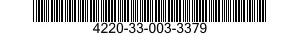 4220-33-003-3379 SNORKEL,DIVER'S 4220330033379 330033379
