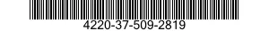 4220-37-509-2819  4220375092819 375092819