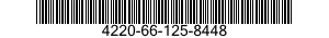 4220-66-125-8448 PLATE SET INSCRIPTI 4220661258448 661258448