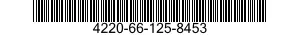 4220-66-125-8453 PLATE SET INSCRIPTI 4220661258453 661258453