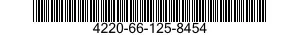 4220-66-125-8454 PLATE SET INSCRIPTI 4220661258454 661258454