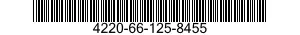 4220-66-125-8455 PLATE SET INSCRIPTI 4220661258455 661258455