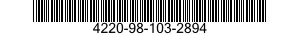 4220-98-103-2894  4220981032894 981032894