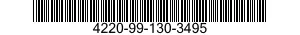 4220-99-130-3495 PLUG,COLLAPSIBLE 4220991303495 991303495