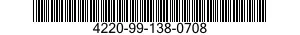 4220-99-138-0708  4220991380708 991380708