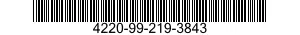4220-99-219-3843  4220992193843 992193843