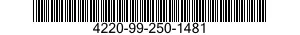 4220-99-250-1481 SERVICE KIT,DIN REG 4220992501481 992501481