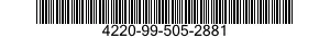4220-99-505-2881 DIVER'S DRESS 4220995052881 995052881