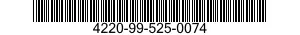 4220-99-525-0074  4220995250074 995250074
