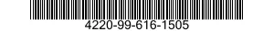 4220-99-616-1505 CYLINDER ASSEMBLY,C 4220996161505 996161505