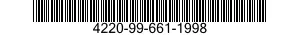 4220-99-661-1998 PNEUMO GAUGE 4220996611998 996611998