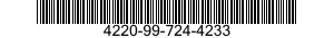 4220-99-724-4233 BODY,VALVE,BREATHING APPARATUS 4220997244233 997244233