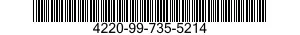 4220-99-735-5214  4220997355214 997355214