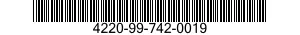 4220-99-742-0019  4220997420019 997420019